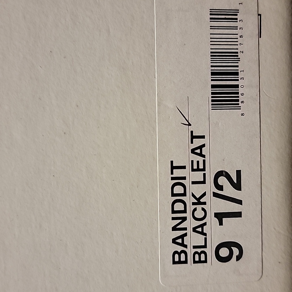 Steve Madden Bandit Black Leather Buckle Boots - Picture 5 of 6